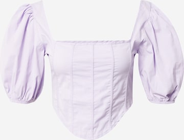 NLY by Nelly - Blusa em roxo: frente