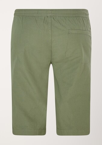 s.Oliver Men Big Sizes Regular Pants in Green