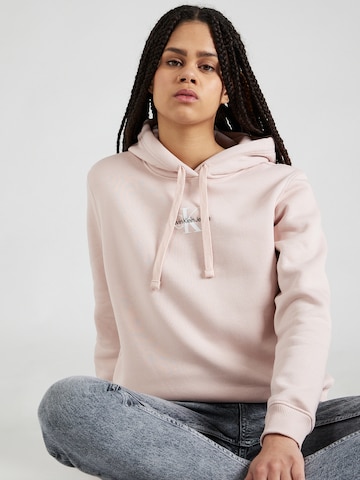 Calvin Klein Jeans regular Sweatshirt i pink