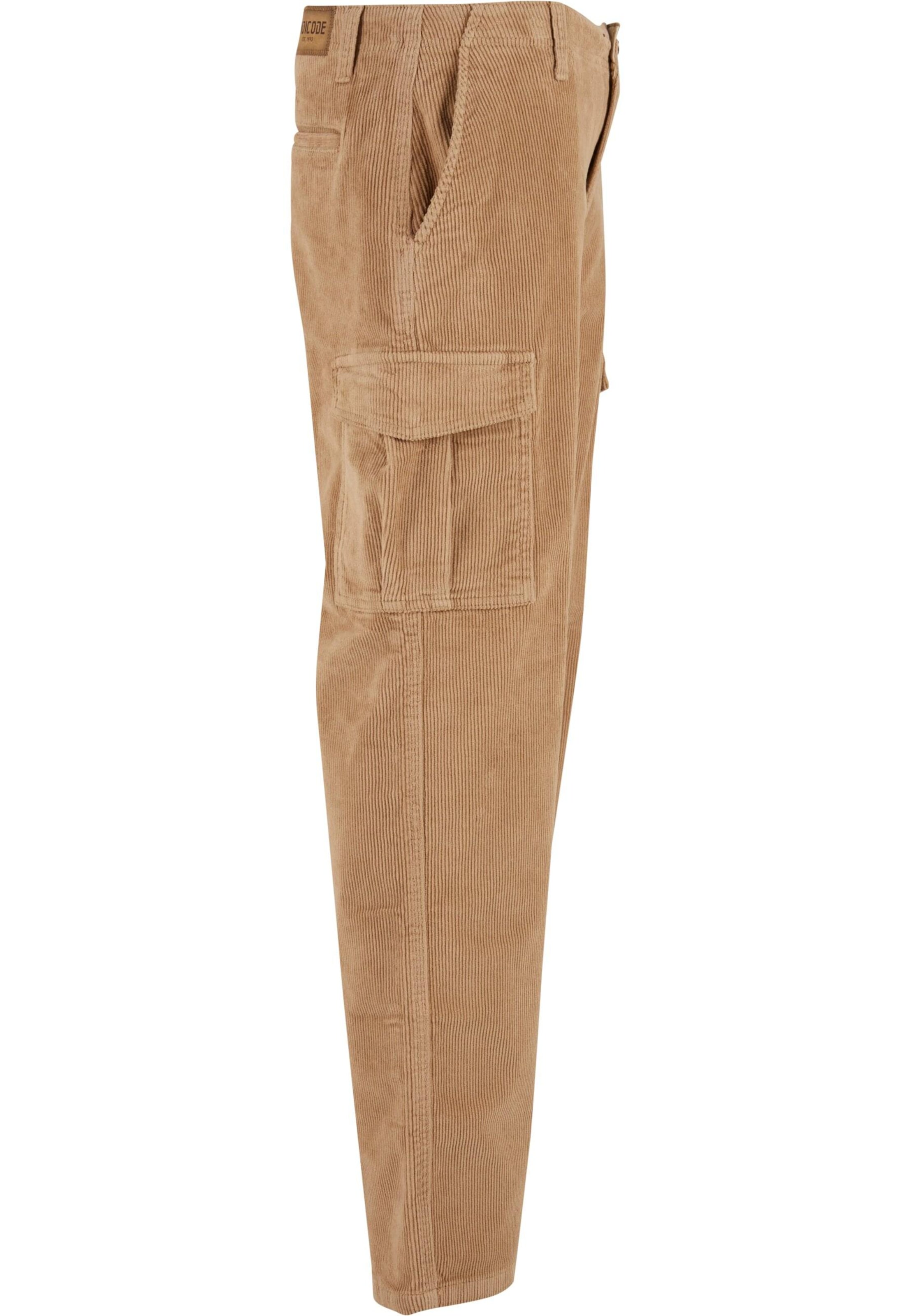 INDICODE JEANS Regular Trousers 'Jamo' in Beige