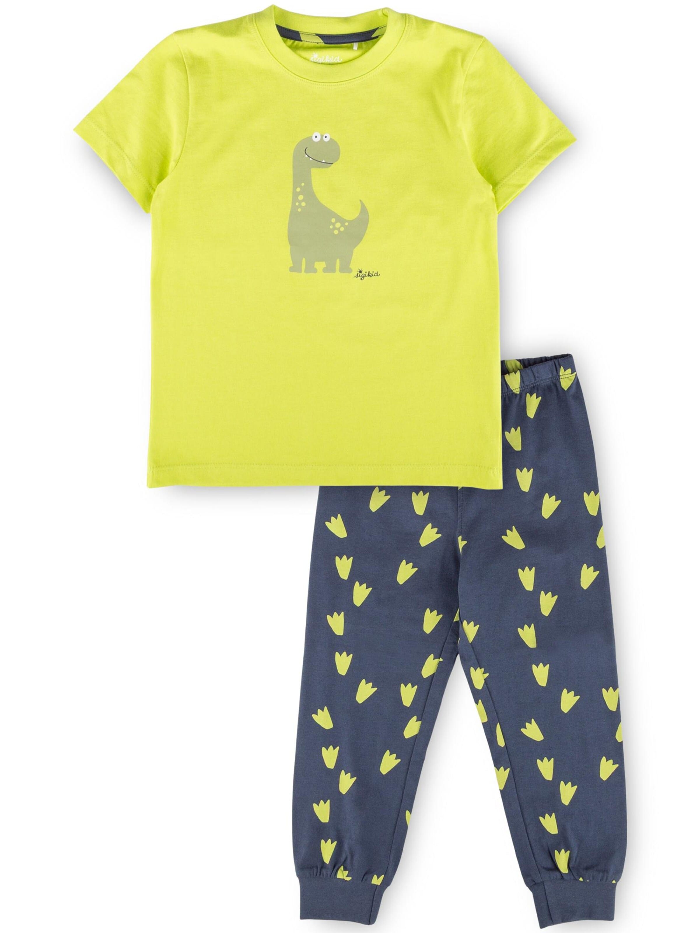 SIGIKID Schlafanzug 'Pyjama Nachtwäsche'‌‌‌‌ in Mischfarben: Vorderseite