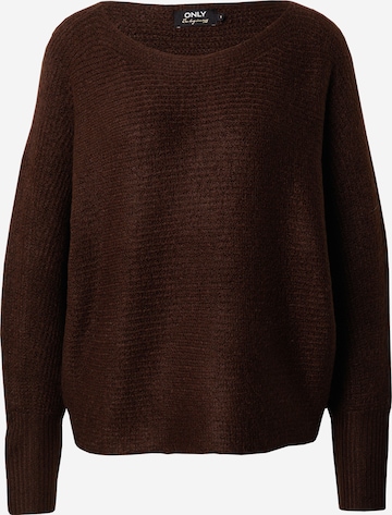 ONLY Sweater 'DANIELLA' in Brown: front
