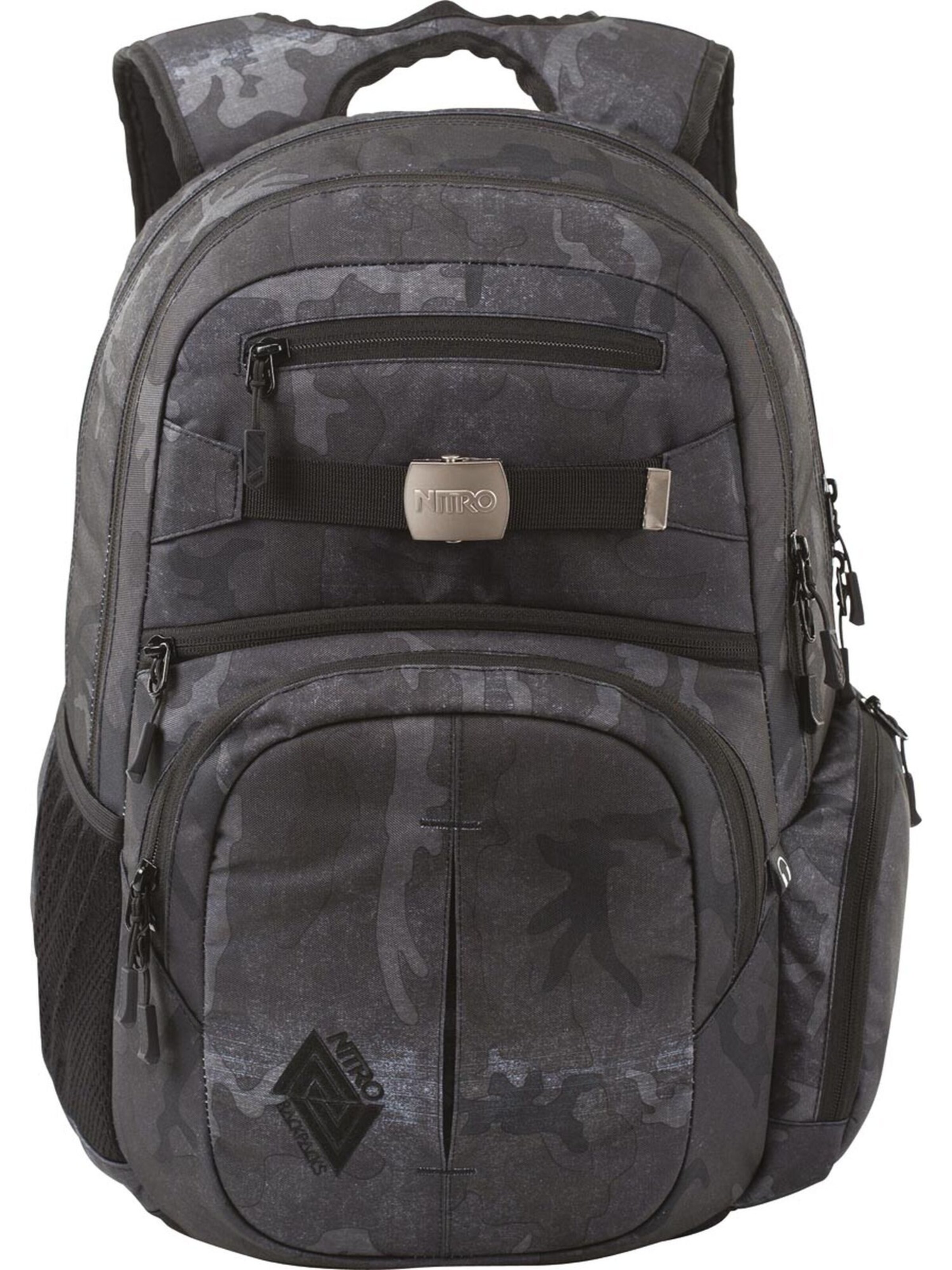 NITRO Rucksack SET HERO in Schwarz