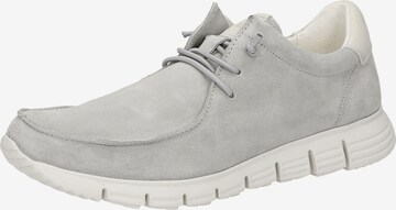 SIOUX Lace-Up Shoes in Grey: front