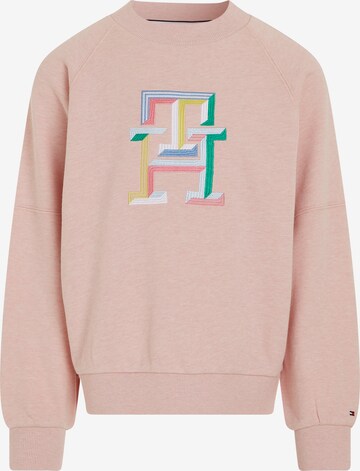 TOMMY HILFIGER Sweatshirt in Roze: voorkant