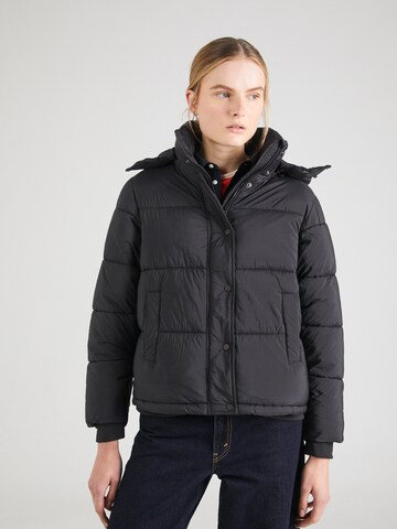 Pepe Jeans Winter Jacket 'MORGAN' in Black: front