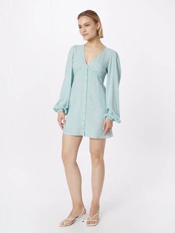 Robe-chemise 'Flirty' NLY by Nelly en vert : devant