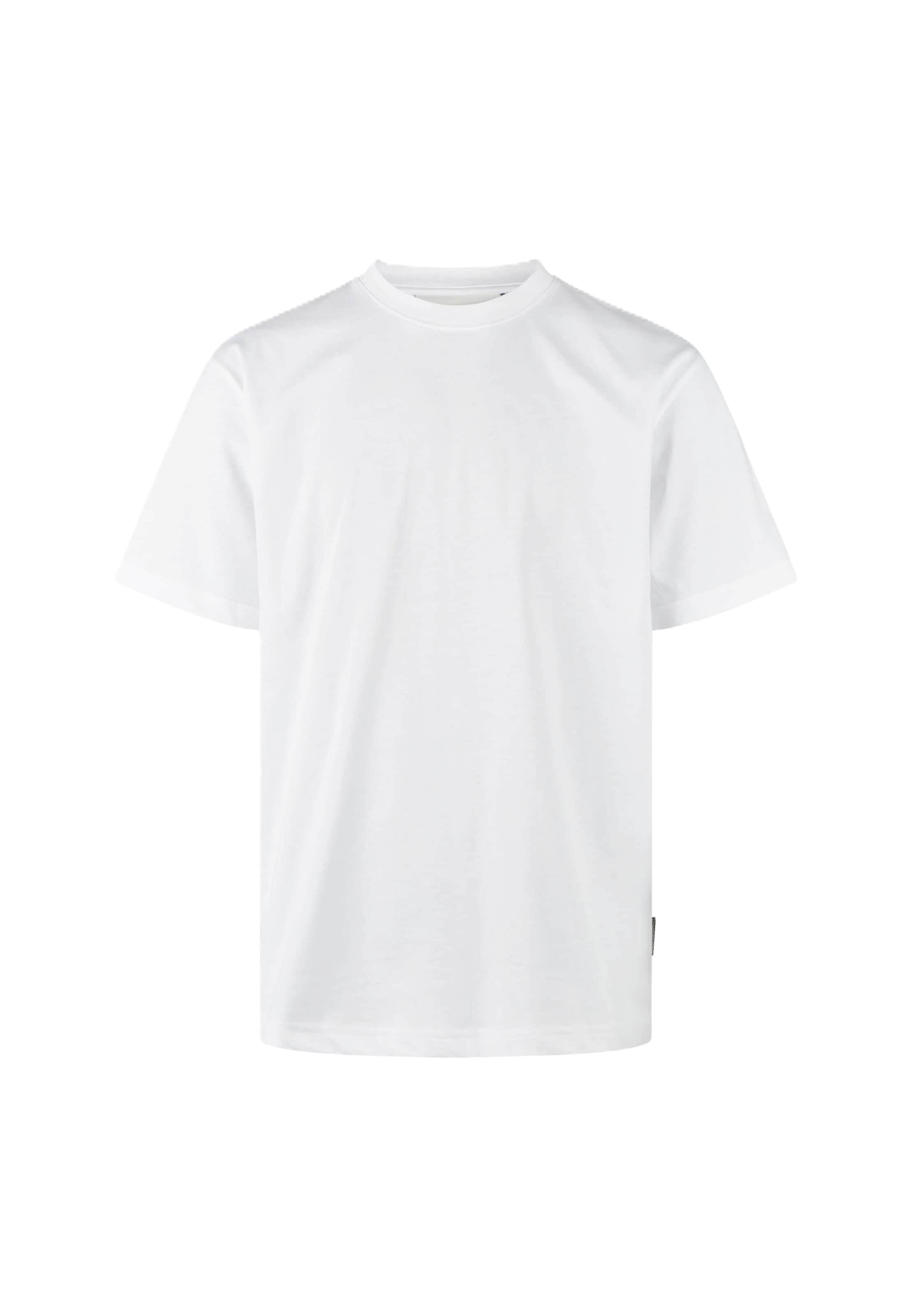 Cleptomanicx Shirt 'Classic Tee Ligull Classic' in White: front