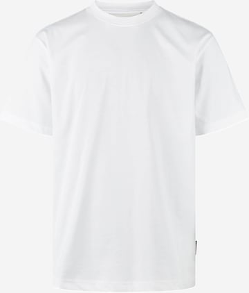 Cleptomanicx Shirt 'Classic Tee Ligull Classic' in Wit: voorkant