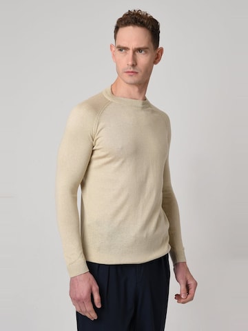 Pull-over Antioch en beige : devant