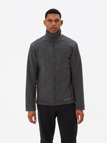 VAUDE Funktionele fleece-jas 'Tinshan IV' in Zwart: voorkant