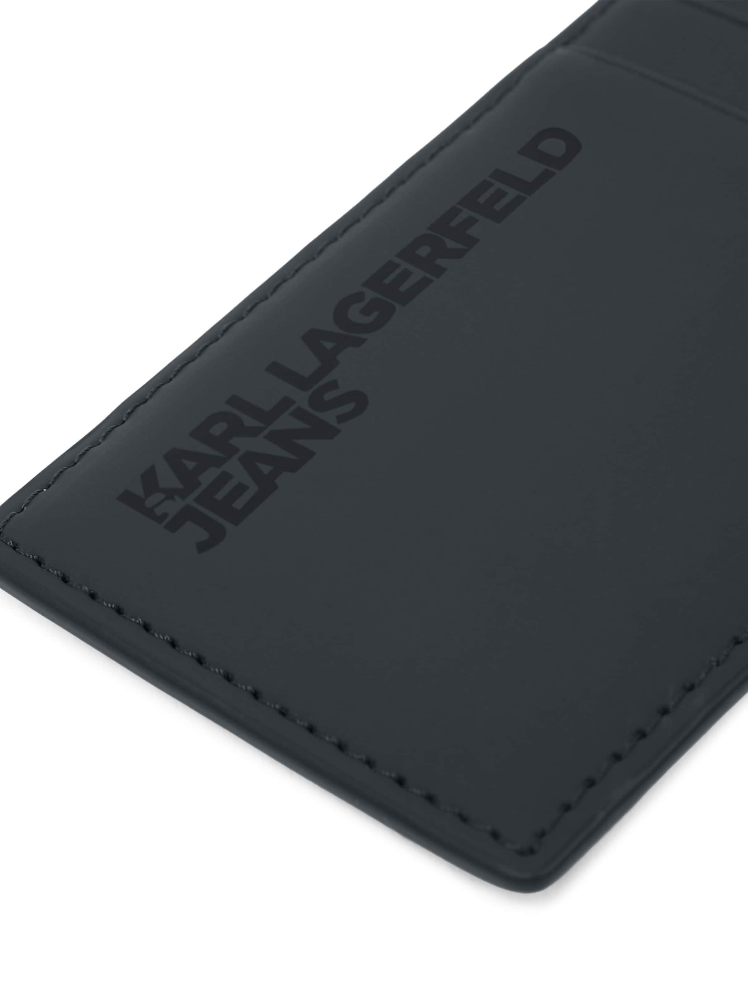 KARL LAGERFELD JEANS Kartenetui in Blau