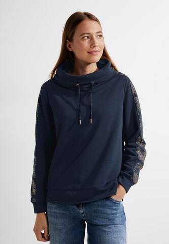 CECIL Sweatshirt 'Cecil' in Blue: front