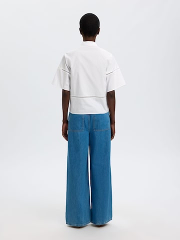SELECTED Bluse in Weiß