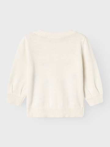 NAME IT Knit Cardigan 'Fasille' in White
