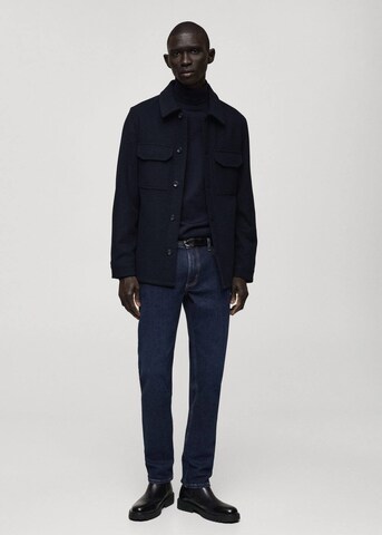 MANGO MAN Skinny Jeans 'Jan' in Blau