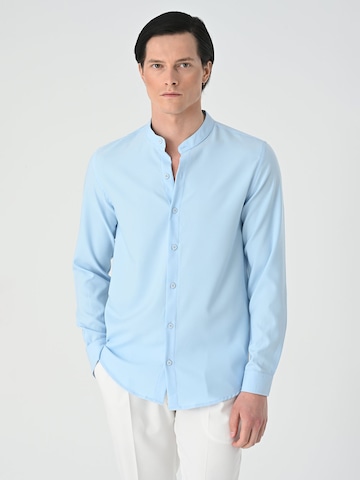 Antioch Regular fit Srajca | modra barva: sprednja stran