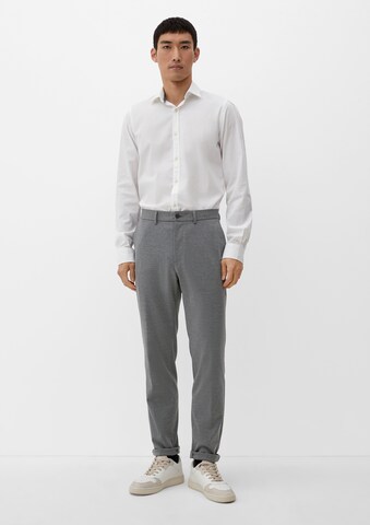s.Oliver BLACK LABEL Regular Hose in Grau