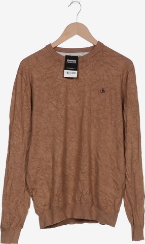 SCOTCH & SODA Sweater & Cardigan in L in Brown: front