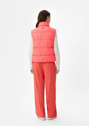 comma casual identity Vest in Pink: back
