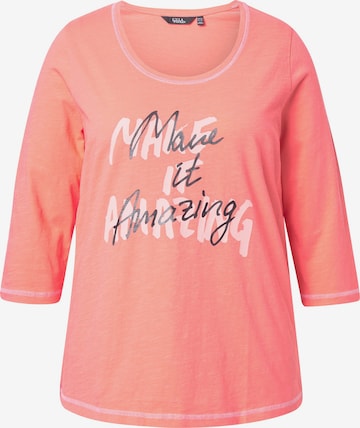 Ulla Popken Shirt in Orange: front