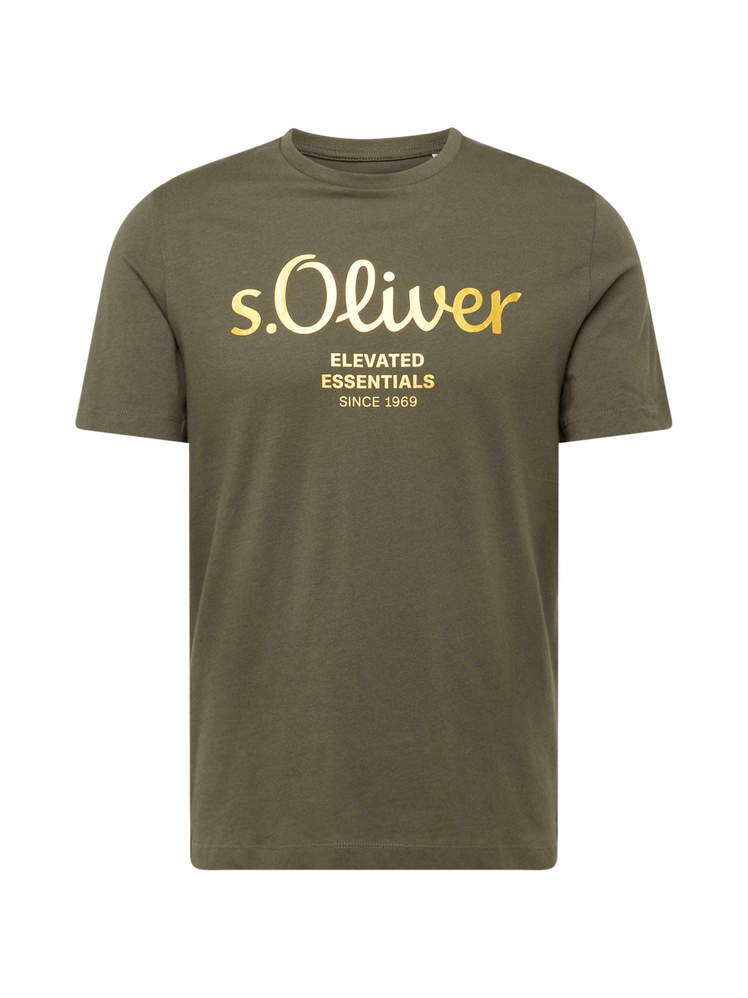 s.Oliver Shirt in Grün: Vorderseite