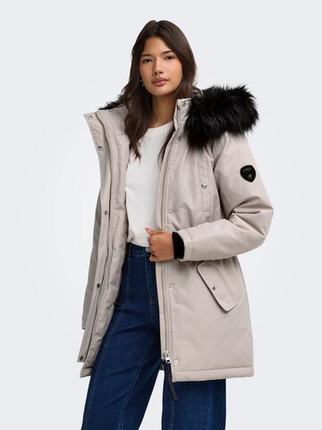 ONLY Winter parka 'NEWIRIS' in Beige: front