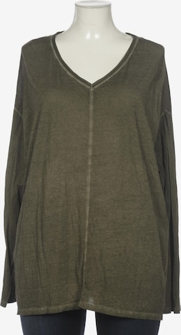 TRIANGLE Top & Shirt in 4XL in Green: front