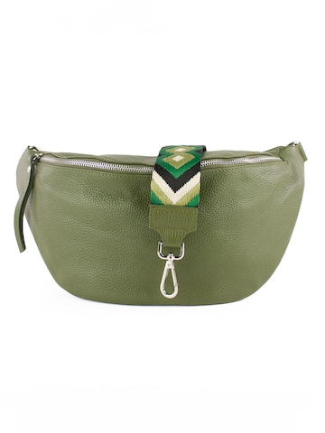 Marsupio 'MALIA' di lePelou in verde: frontale