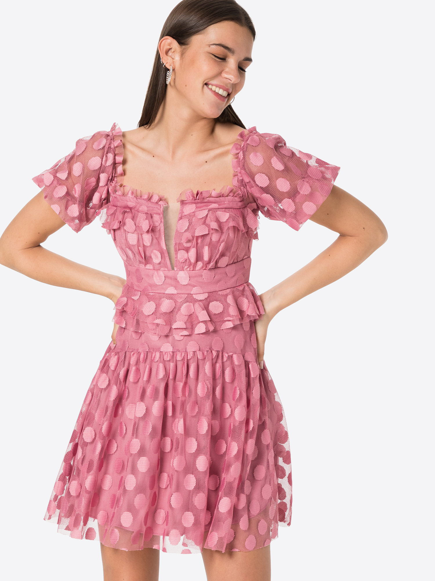 Odzież Kobiety Trendyol Letnia sukienka w kolorze Różowym 