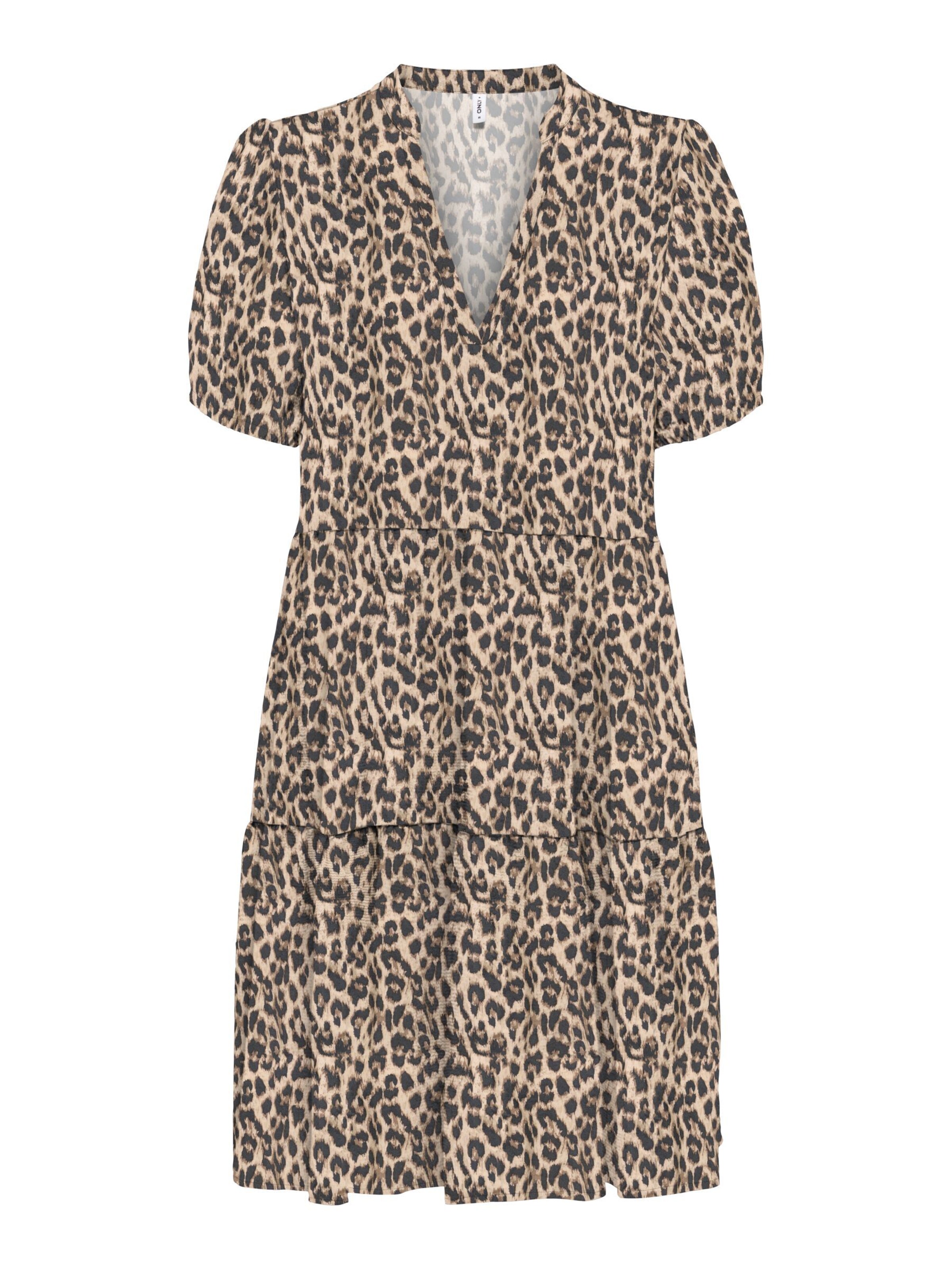 Abito 'ONLNova' ONLY di colore beige chiaro / marrone chiaro / nero, Visualizzazione prodotti