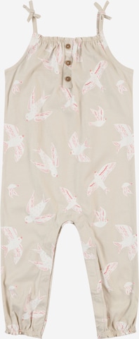 Carter's Dungarees 'Bird' in Beige: front