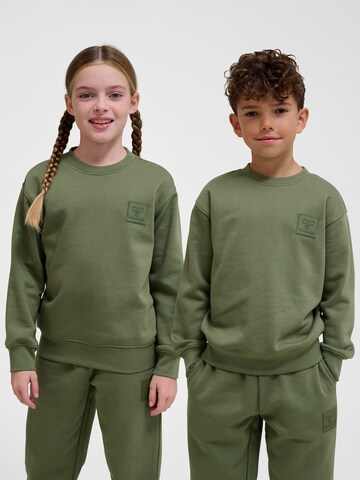 Hummel Sweatshirt 'Clean' i grøn: forside