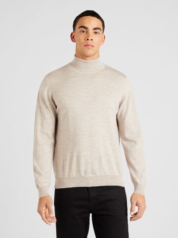 OLYMP Regular Fit Pullover in Beige: predná strana