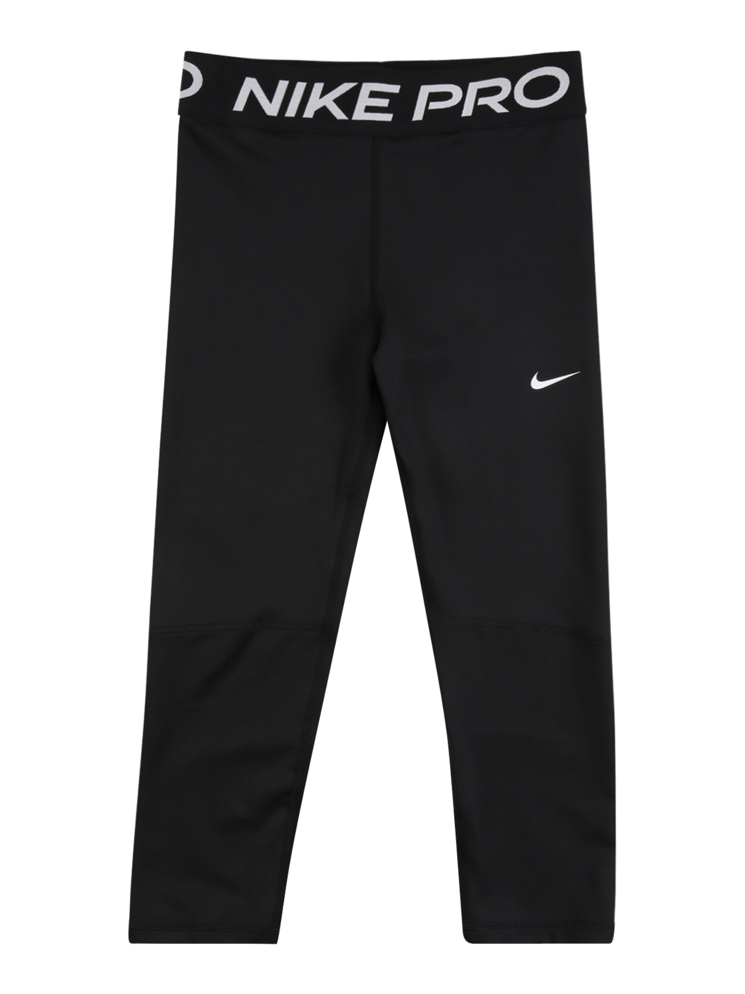 NIKE Skinny Sportovní kalhoty – černá: přední strana