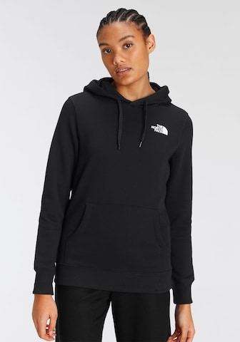 THE NORTH FACE Sweatshirt in Black: front