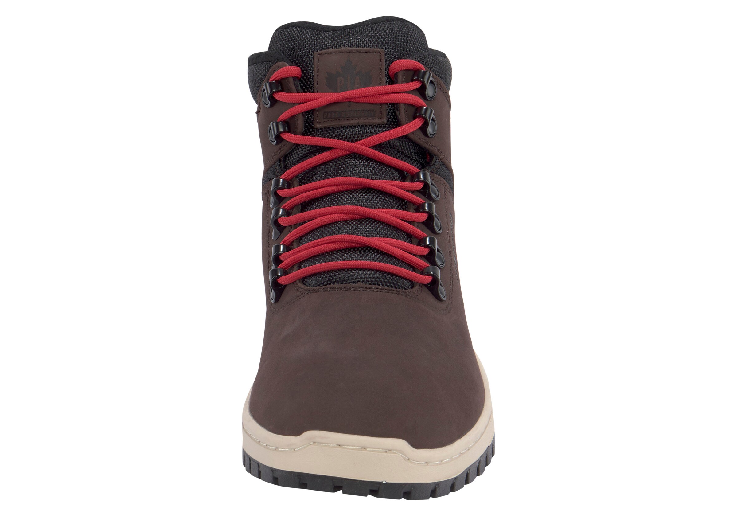 PARK AUTHORITY by K1X Lace-Up Boots 'Play Hard Territory Superior' in Brown