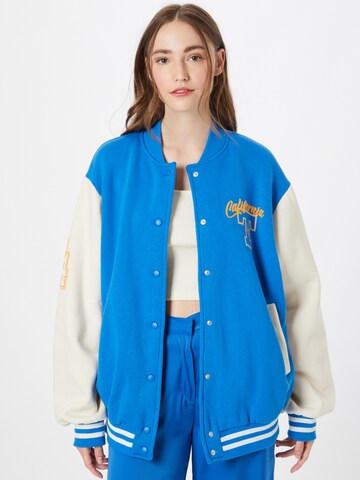 Tally Weijl Between-Season Jacket in Blue: front