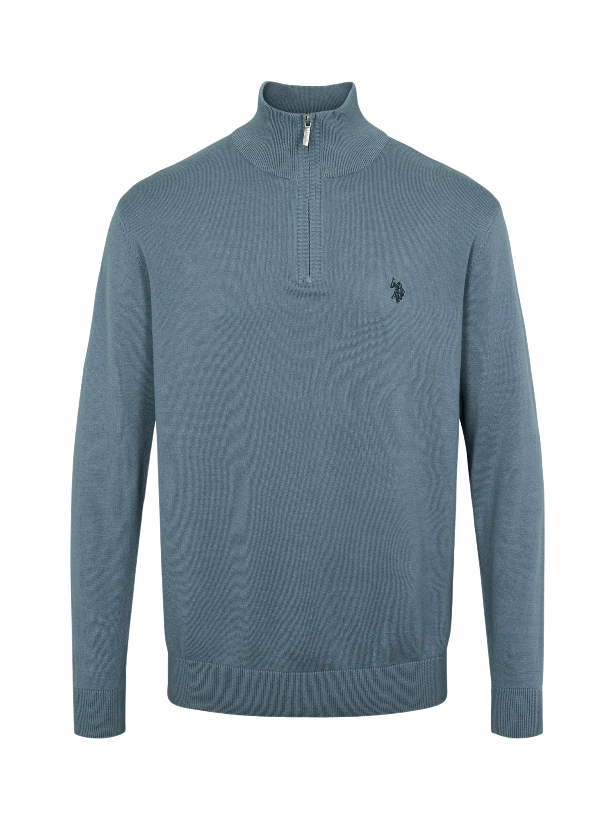 Pull-over 'Brison' U.S. POLO ASSN. en bleu : devant