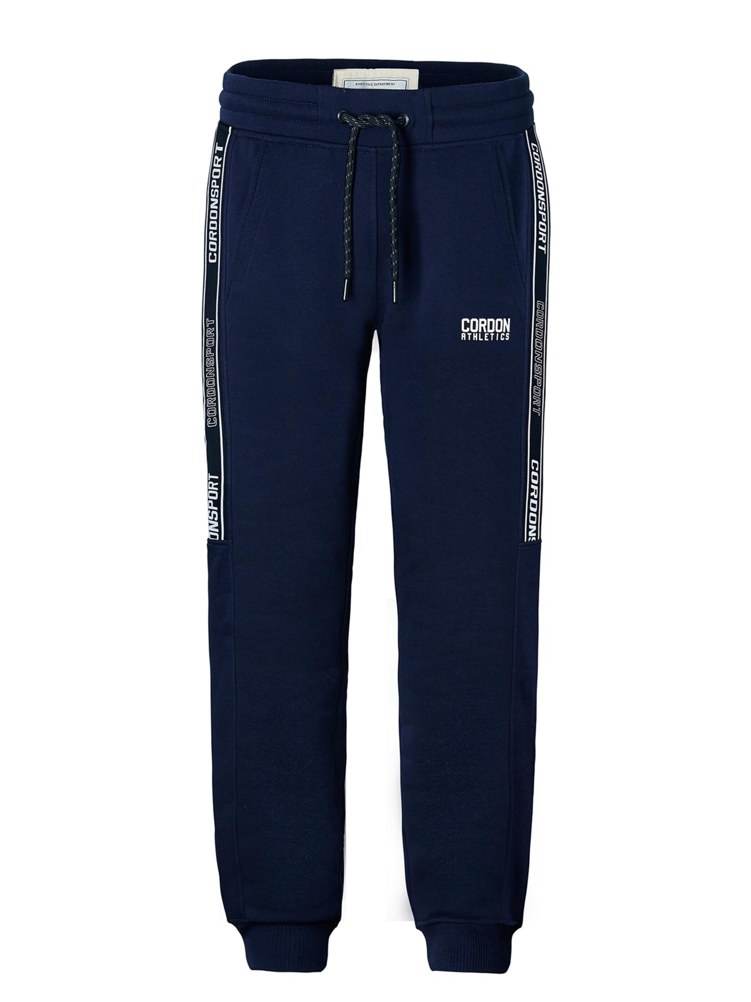 Cordon Sport Regular Workout Pants 'King' in Blue: front