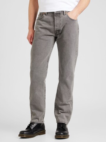 Tapered Jeans '501®' di LEVI'S ® in grigio: frontale