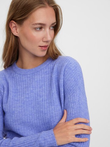 VERO MODA Sweater 'Lefile' in Blue