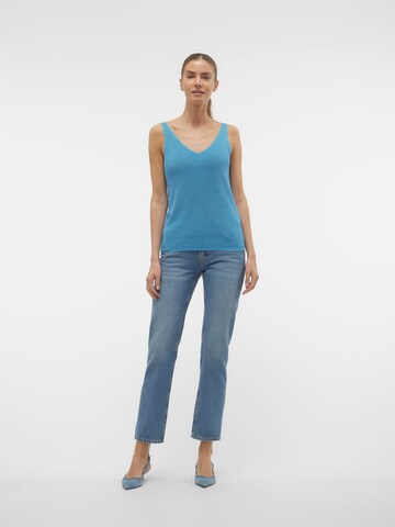 VERO MODA Knitted top 'NEW LEX' in Blue