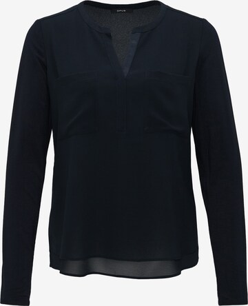 OPUS Blouse 'Forano' in Blauw: voorkant