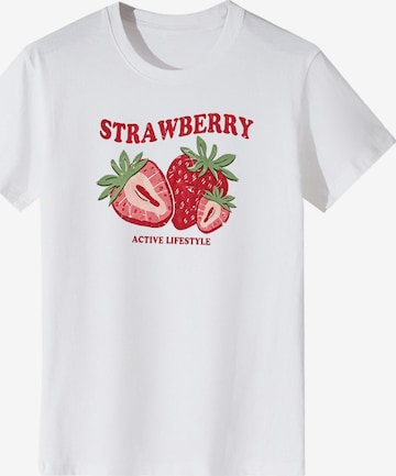 T-shirt LapaPlus en blanc : devant