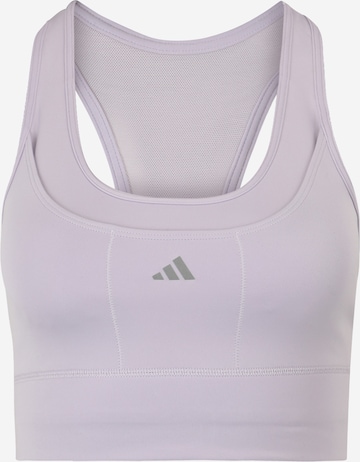 ADIDAS PERFORMANCE Bustier Sport bh 'Medium-Support ' in Lila: voorkant