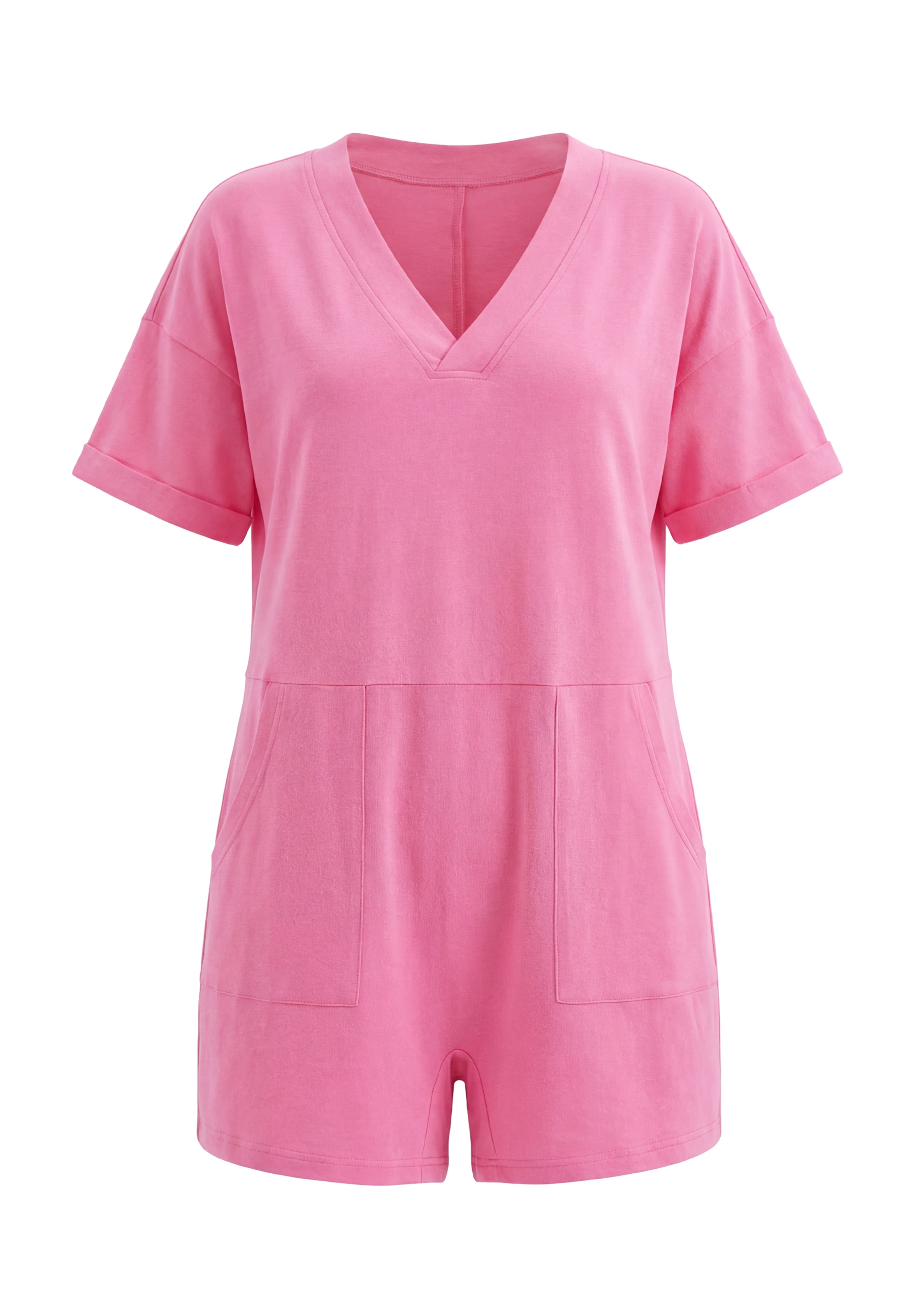 Combinaison MYMO en rose : devant