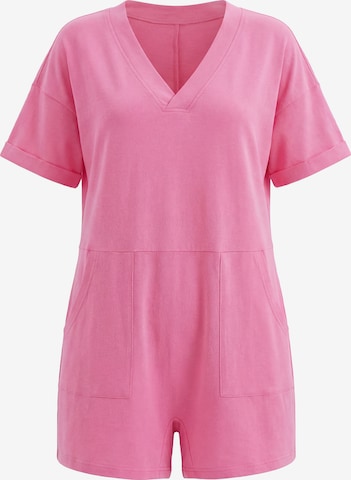 Combinaison MYMO en rose : devant