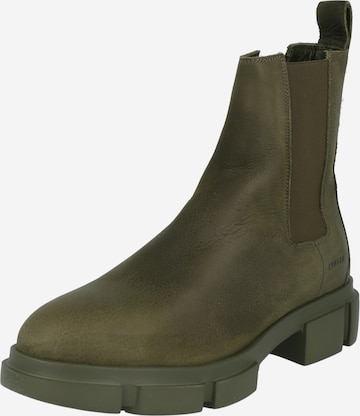 Copenhagen Chelsea boots in Green: front