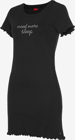 Chemise de nuit s.Oliver en noir